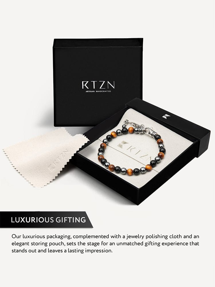 Triple Protection Beaded Bracelet - Chain Fit