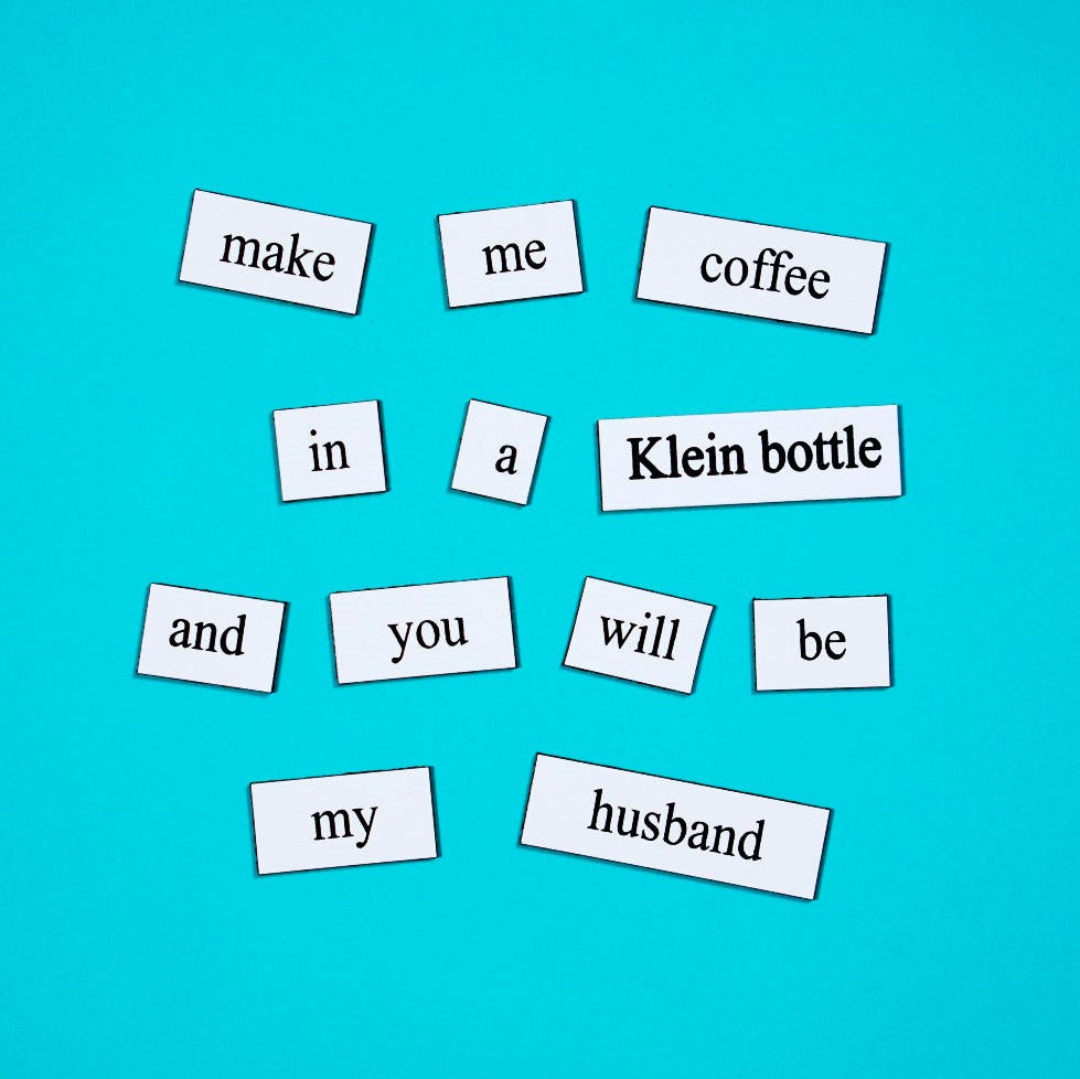 Mathematics Word Magnets