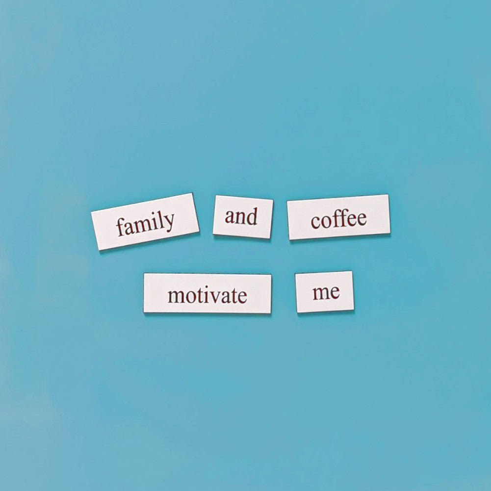 PhD Self-Care Word Magnets