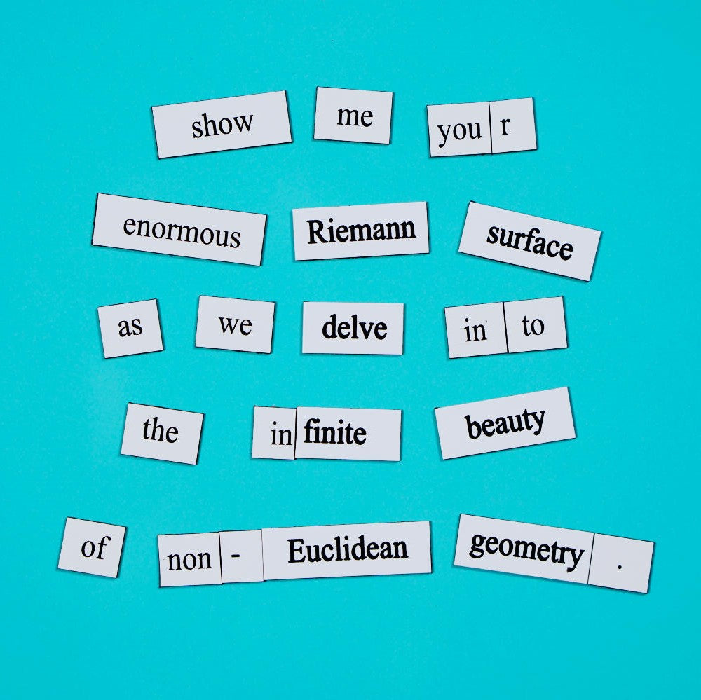 Mathematics Word Magnets